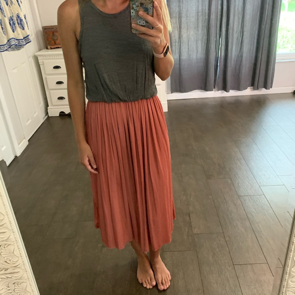 Ann Taylor Loft Midi Dress (Sm)